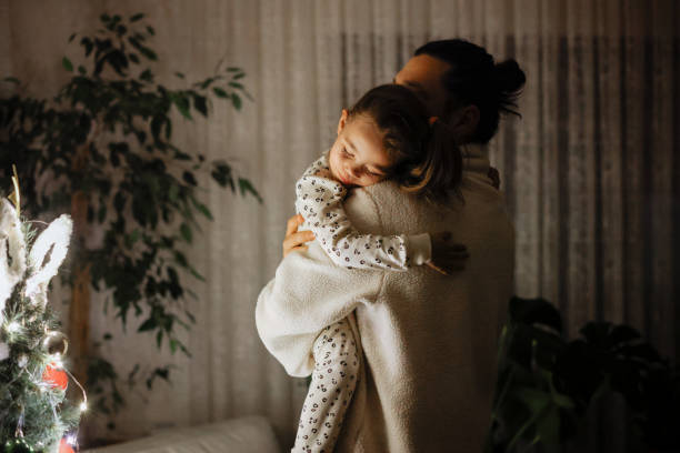 istock Young father and daughter taking a nap together 1363289640