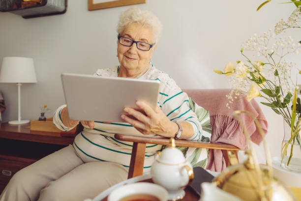 istock Senior woman at home 1363289722