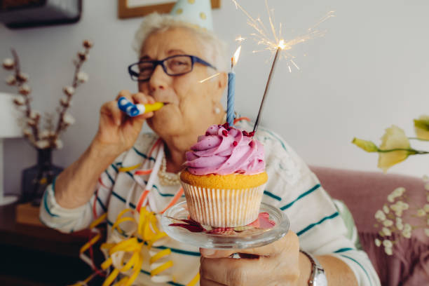 istock Senior woman at home 1363289847