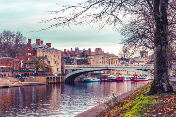 istock Lendal Bridge at sunset. The bridge is relected in the River Ouse 1363296710