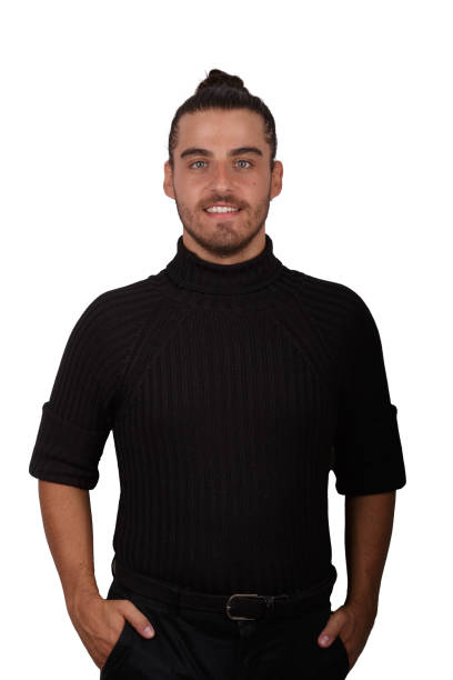 istock man in black jersey with white background making funny gestures 1363298980