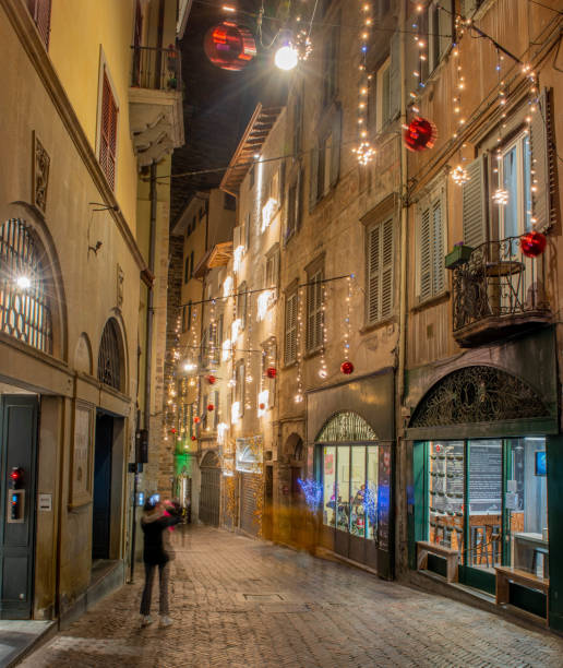 istock streets illuminated for the Christmas holidays 1363301076