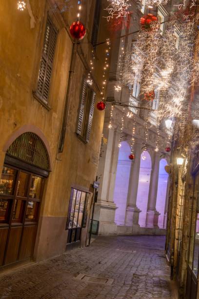 istock streets illuminated for the Christmas holidays 1363301200