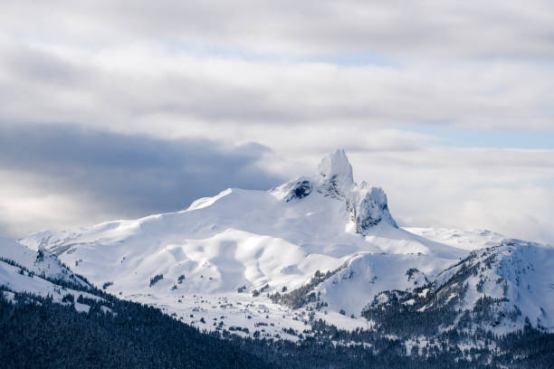 istock Volcanic Mountain Peak in Winter 1363309325