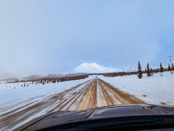 istock Winter Roads in Alaska 1363312863