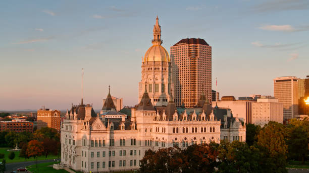 istock Connecticut State Capitol in Hartford at Sunset 1363312905