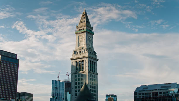 istock Custom House Tower, Boston - Aerial 1363326043