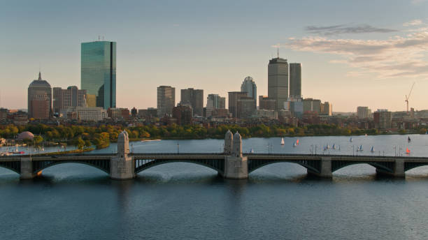 istock Back Bay and Longfellow Bridge, Boston - Aerial 1363326063