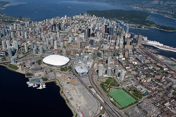 istock Aerial View of Vancouver 136333475