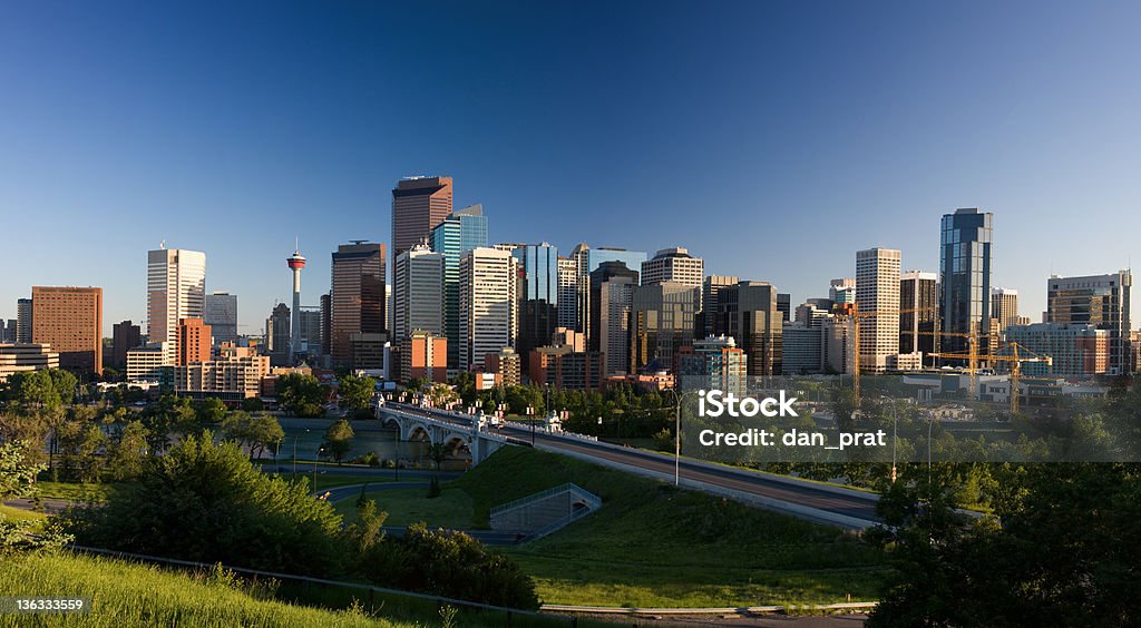 Calgary Panorama (XXL) Panorama of downtown Calgary. (XXL) Calgary Stock Photo