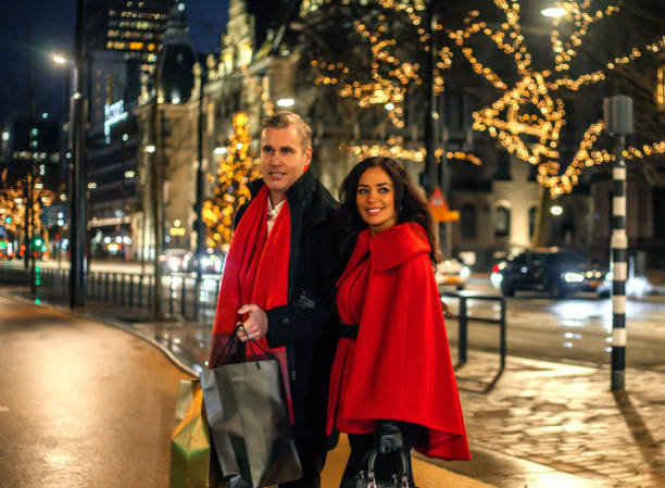 istock Romantic date evening in the city 1363336161