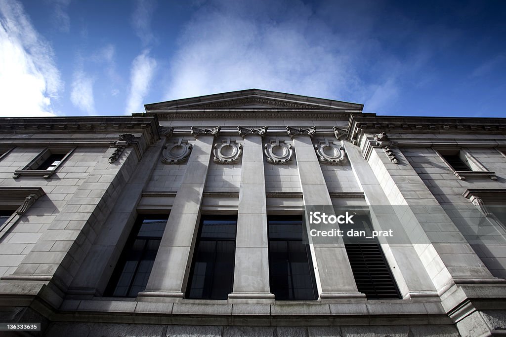 Stone Building - Lizenzfrei Gerichtsgebäude Stock-Foto