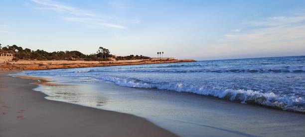 istock Beautiful beach in Tarragona 1363344202
