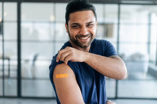 istock Vaccinated with Covid-19 vaccine 1363346070