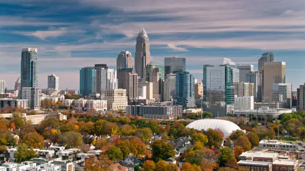 Photo of Aerial Shot of Charlotte, NC