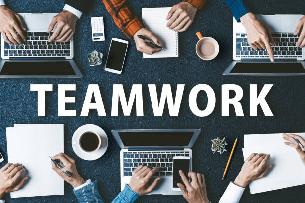 istock Teamwork at a business meeting 1363355034