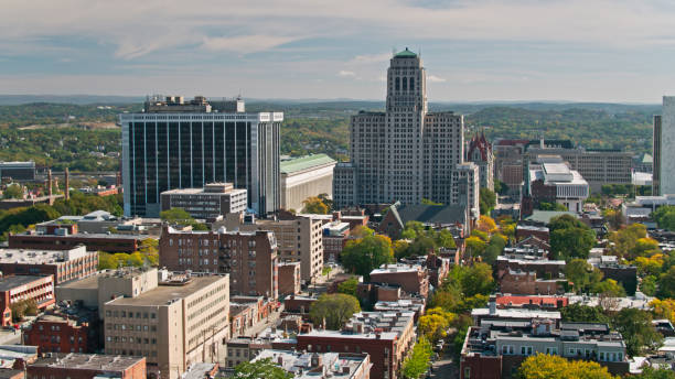 istock Treelined Streets in Downtown Albany 1363359596
