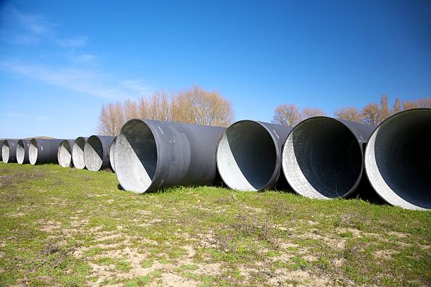 istock group of black big pipelines 136336229