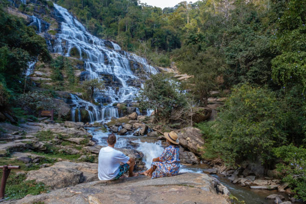 istock Mae Ya waterfall Doi Inthaonon national park Thailand Chiang Mai, beautiful waterfall in Doi Inthanon national park in Thailand 1363374304