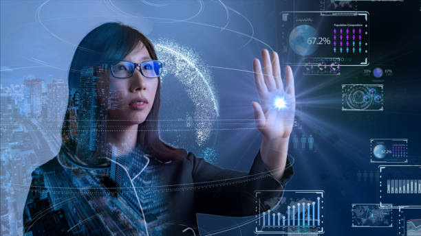 istock 5G and AI technology, Global communication network concept. World map point, line, composition, representing the global, Global network connection, international meaning. 1363379748