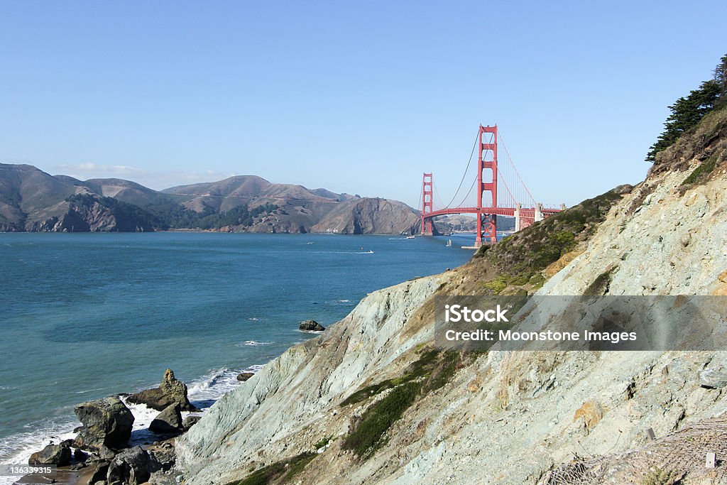 Golden Gate Bridge, San Francisco, California - Foto stock royalty-free di Acqua