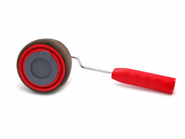 istock Paint roller with reservoir isolated on white 1363402694