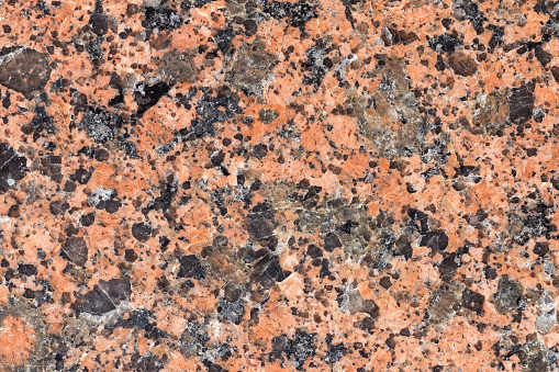 Black-spotted granite texture as abstract background