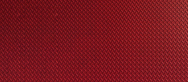 istock Detail of the red pattern from a manhole cover backgorund 1363405182