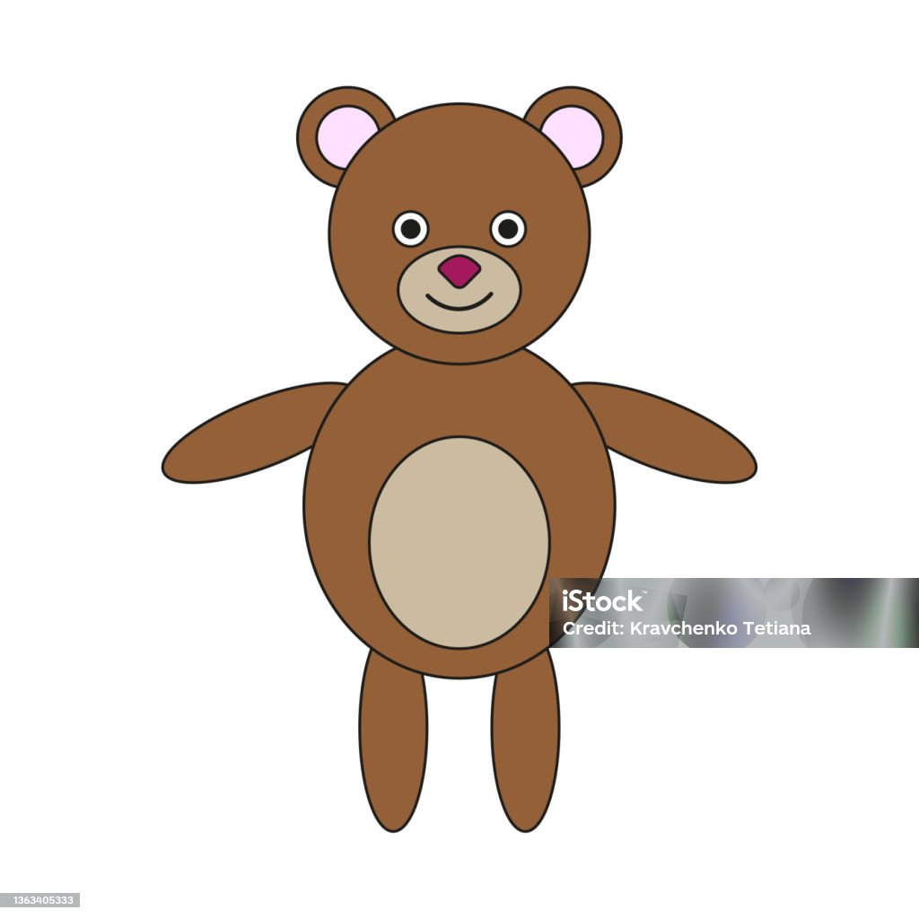 Teddy Bear Icon Brown Color Childish Toy Cartoon Character Flat Design Simple Art Vector Illustration Stock Image Stock Illustration - Download Image Now - iStock Teddy Bear Icon Brown Color Childish Toy Cartoon Character Flat Design Simple Art Vector Illustration Stock Image Stock Illustration - Download Image Now - iStock