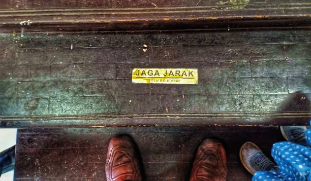 istock Floor safety sign 1363406891