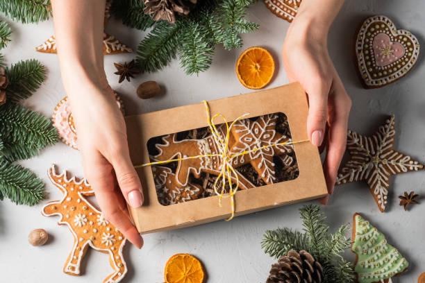 istock Christmas homemade gingerbread cookies 1363409068