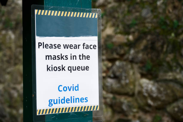 istock Face covering must be worn due to Omicron variant 1363415485