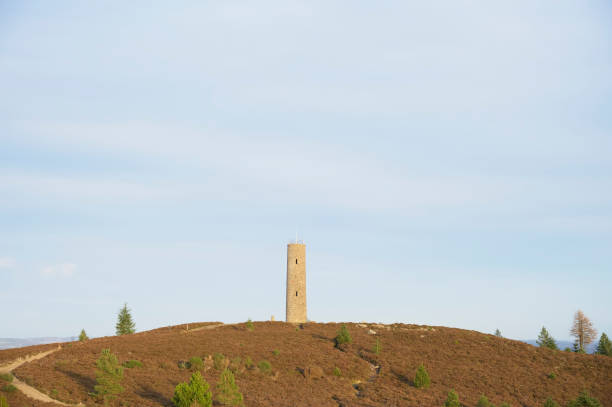 istock Scolty hill tower in Banchory during sunset 1363416030