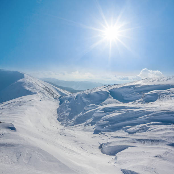 istock winter snowbound hills under a sparkle sun 1363422052