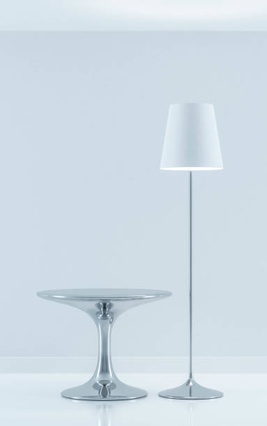 istock modern design table and stand lamp on white room loft living room background 3d render illustration 1363422122