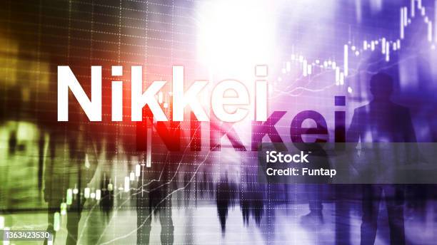The Nikkei 225 Stock Average Index Financial Business Economic Concept Stock Photo - Download Image Now