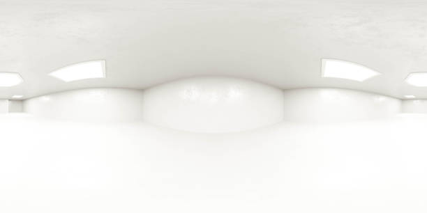 istock abstract minimalistic design white room with lights 360 degree panorama with equi rectangular projection 3d render illustration 1363423753