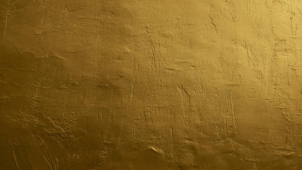 istock yellow gold abstract cement concrete wall texture background 1363431210