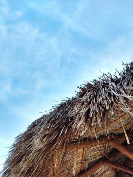 istock Hut and a beautifull sky 1363446241