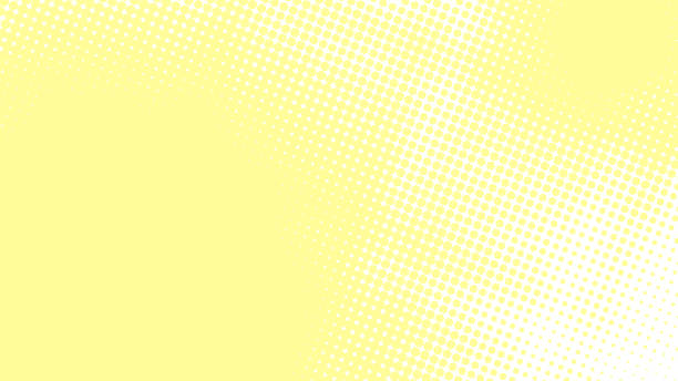 Pop art background in retro comics book style with halftone texture, light baby yellow color. Cartoon funny backdrop mockup vector illustration eps10 Pop art background in retro comics book style with halftone texture, light baby yellow color. Cartoon funny backdrop mockup vector illustration eps10 yellow background stock illustrations
