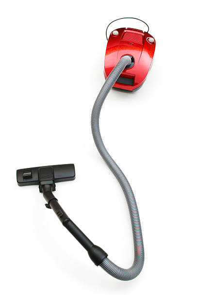 istock Vacuum cleaner isolated on the white background 136344918