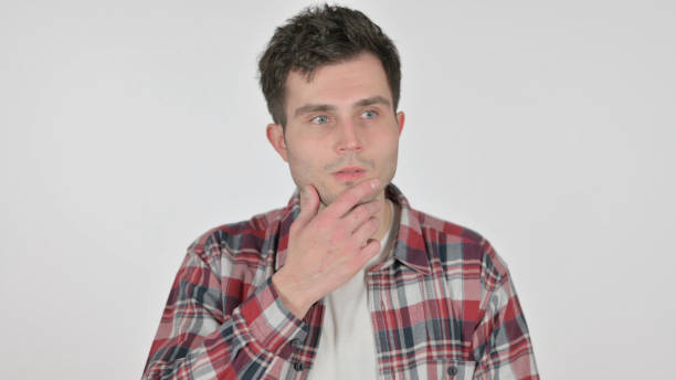 istock Portrait of Pensive Young Man Thinking New Plan 1363450698
