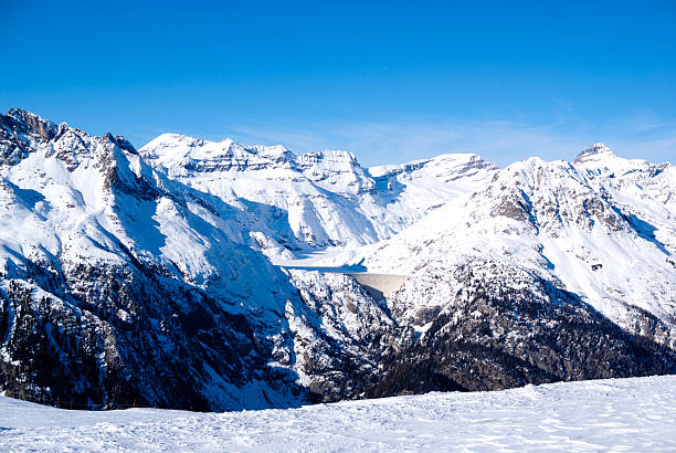 istock The Emosson Dam, Switzerland from Le Tour 136345486