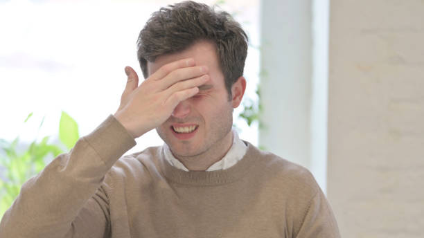 istock Portrait of Man having Headache 1363455735