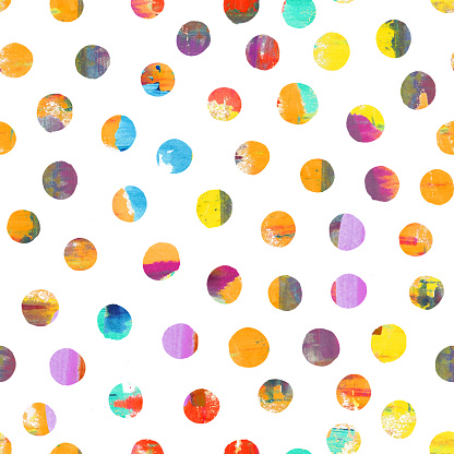 Back Spot Pattern Seamless Spot Pattern On A White Background Stock Illustration ...