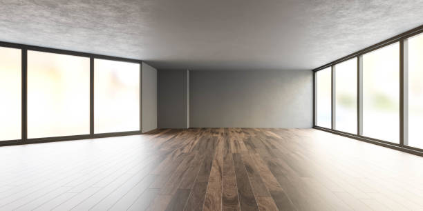 istock empty unfurnished loft room with big windows and solid wood floor 3d render illustration 1363464435