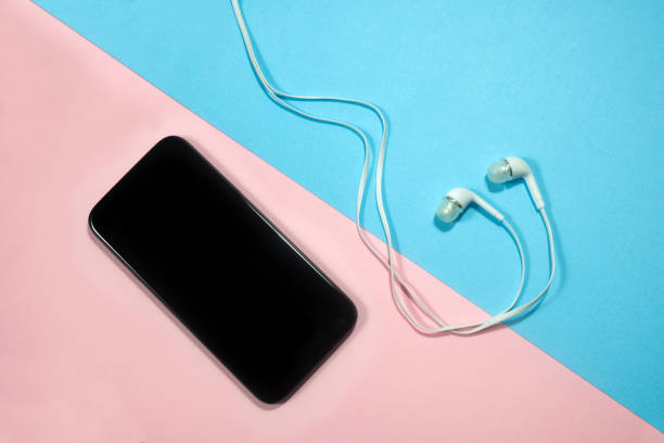 istock Smartphone and headphones 1363470742