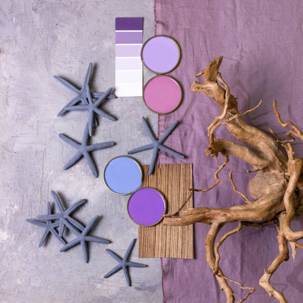 istock Color palette mood board for interior design and decor 1363471051