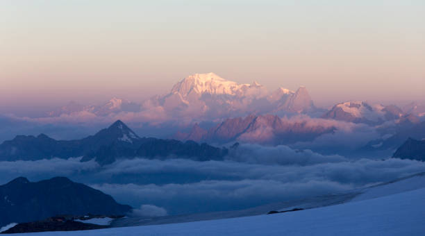 istock View of alps while climbing Monte Rosa 1363477911
