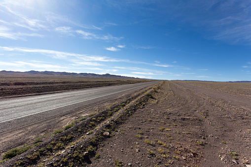 Landscape view in Atacama desert region, Chile